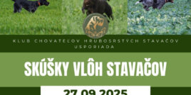 Skúšky vlôh stavačov (SVS) 27.09.2025