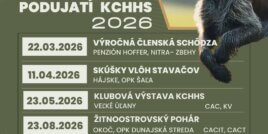 Plán kynologických akcíí na rok 2026