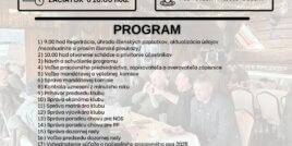 Pozvánka na výročnú členskú schôdzu 2026